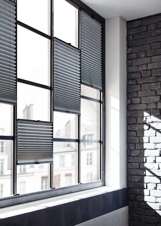 Orlenda Karartma Plise Cam Balkon Perdesi - Karartma Plise Perde