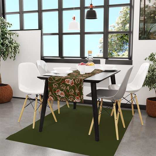 Green Daisy Runner | Pufaloji