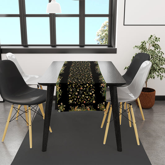 Ancient People And Flowers Runner | Pufaloji