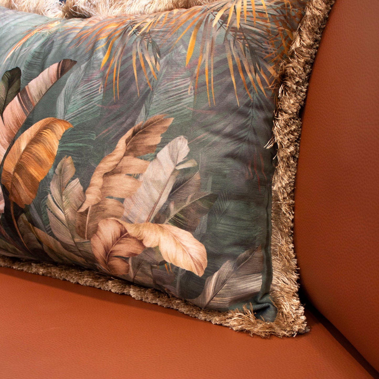 Tropikal Yapraklar Yastık - KIRLENT K268