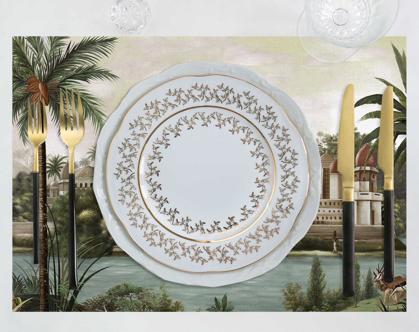 Manzara Kumaş Amerikan Servis AS127