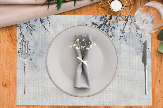 Spring Kumaş Amerikan Servis 4'lü Set | Pufaloji