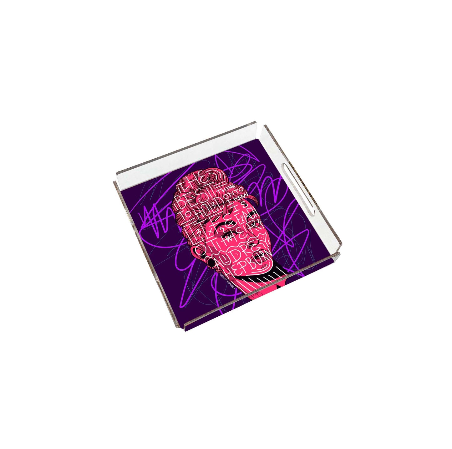 Audrey Hepburn Pleksi Tepsi PT136