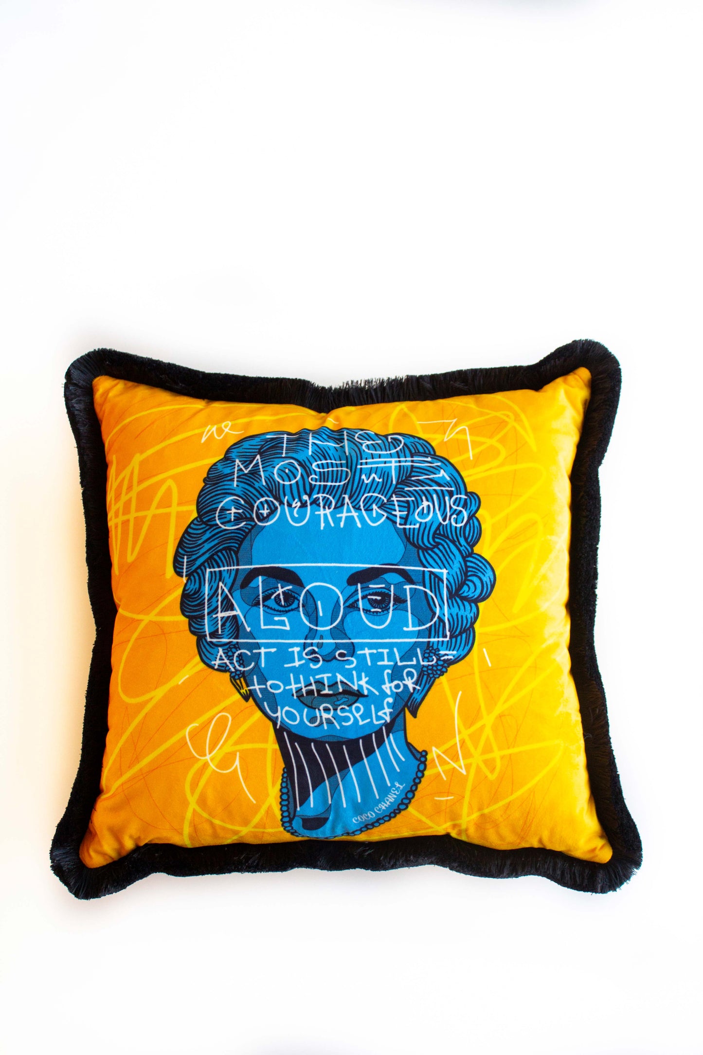 Renkli Tasarım Yastık - KIRLENT K291