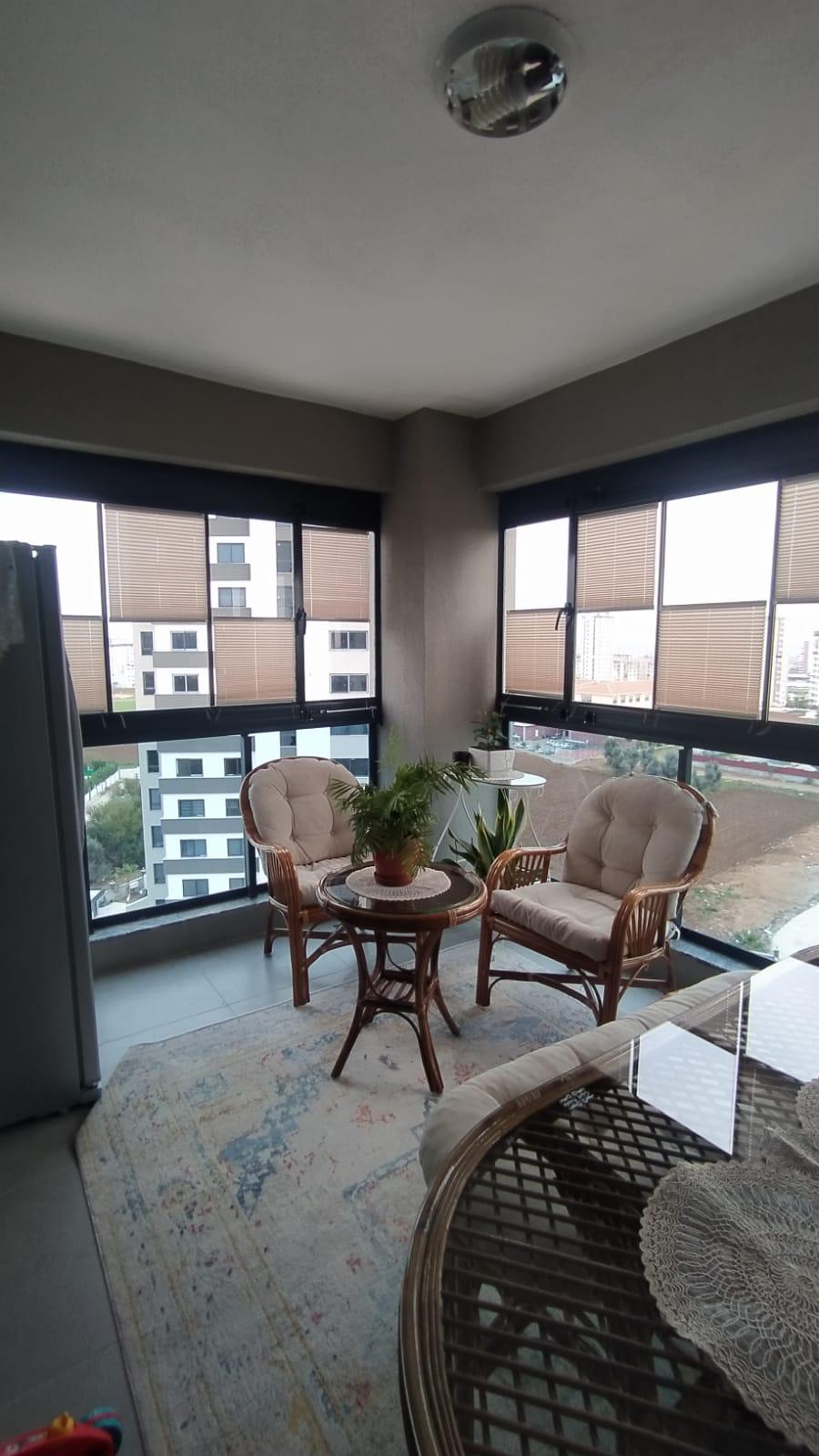 Orlenda Plise Cam Balkon Perdesi - Özel Seri