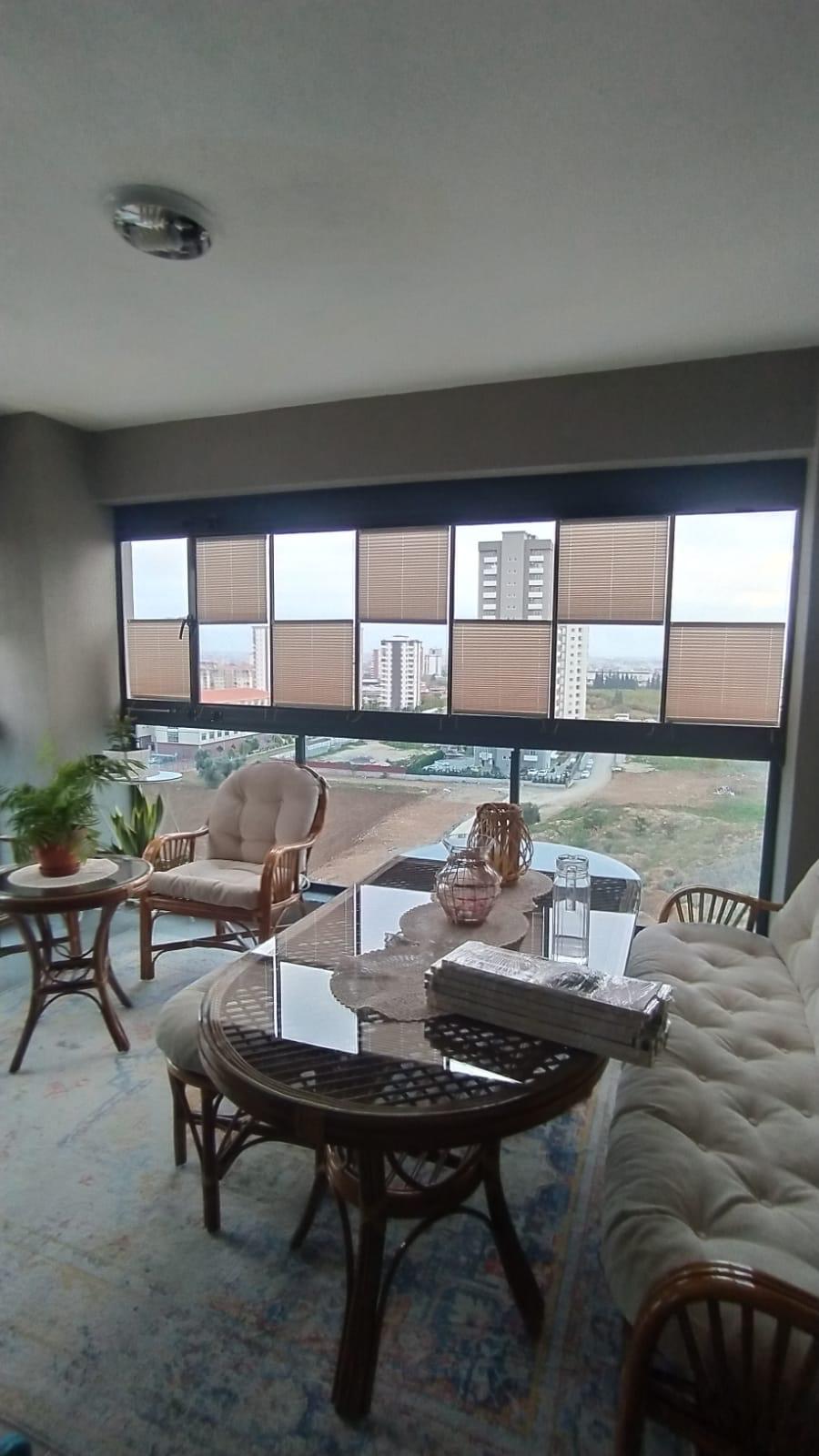 Orlenda Plise Cam Balkon Perdesi - Özel Seri