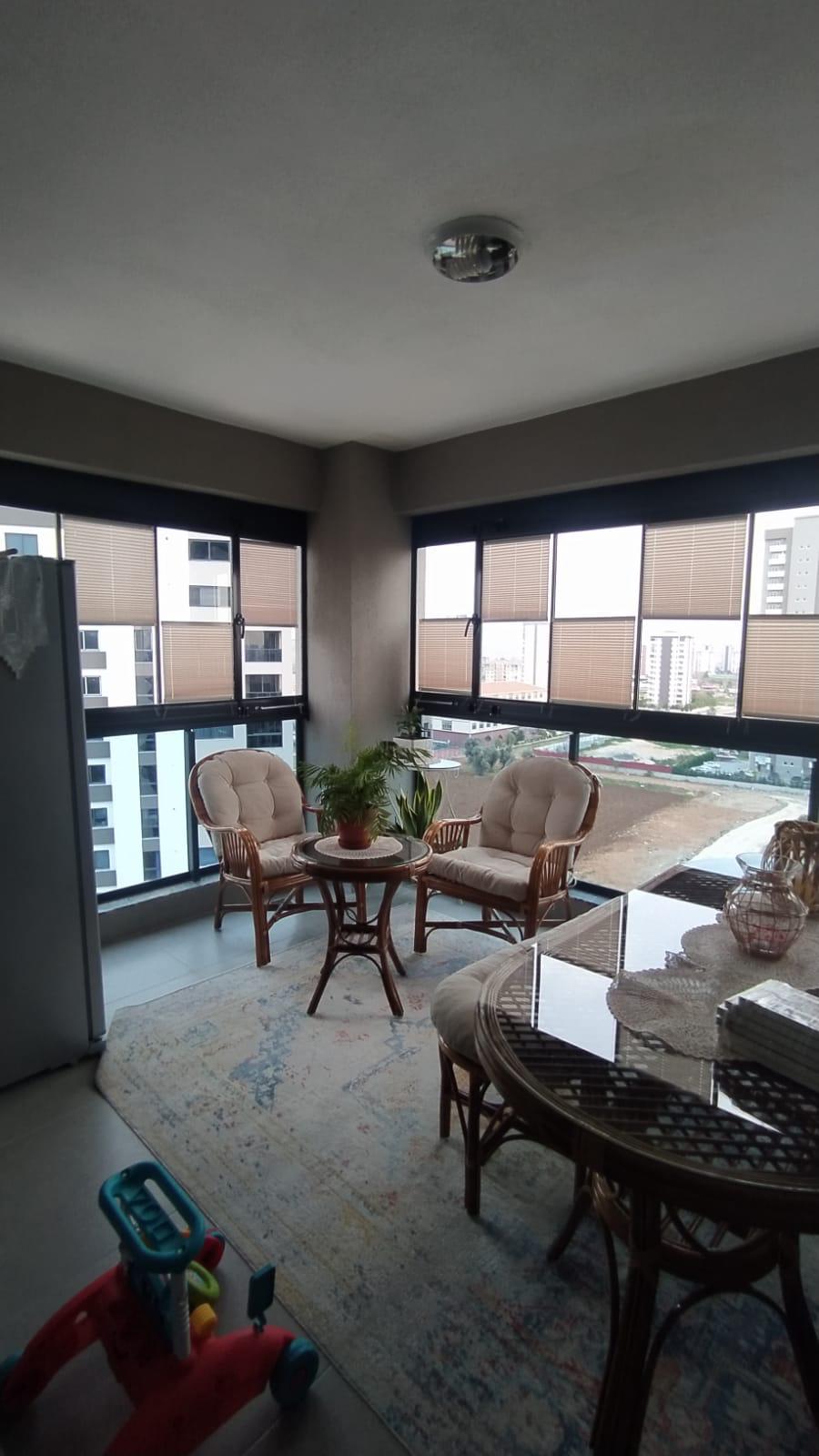 Orlenda Plise Cam Balkon Perdesi - Özel Seri