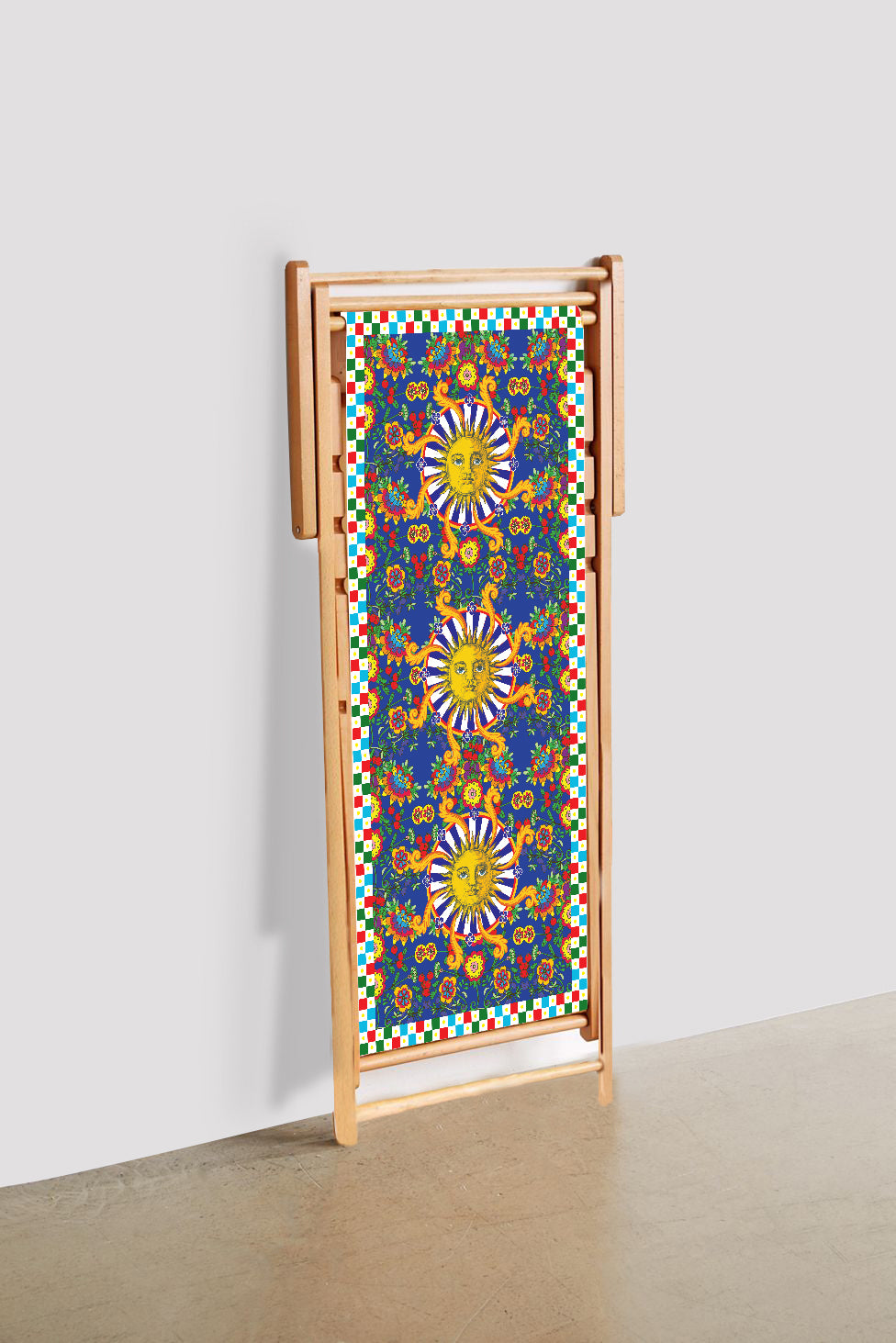 Renkli Katlanabilir Şezlong - Şezlong SZ106