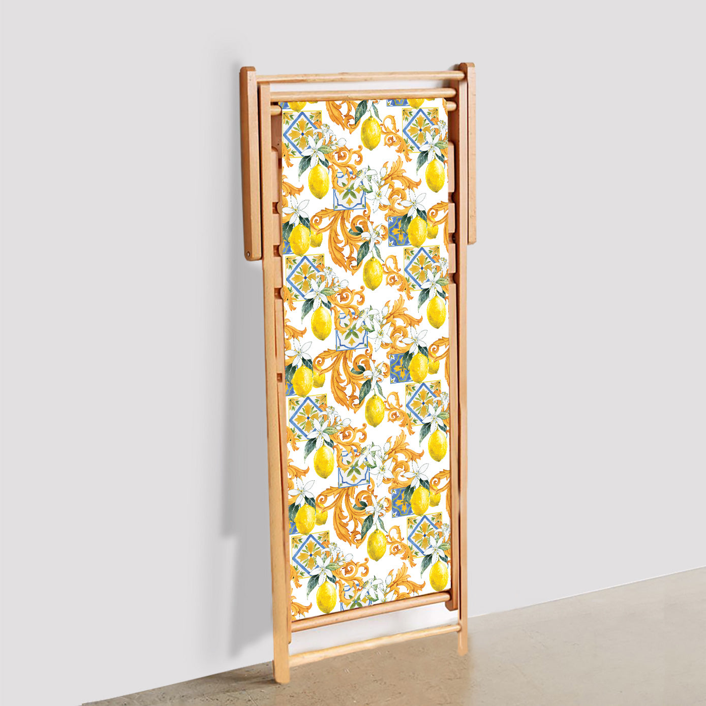 Limonlu Katlanabilir Şezlong - Şezlong SZ114