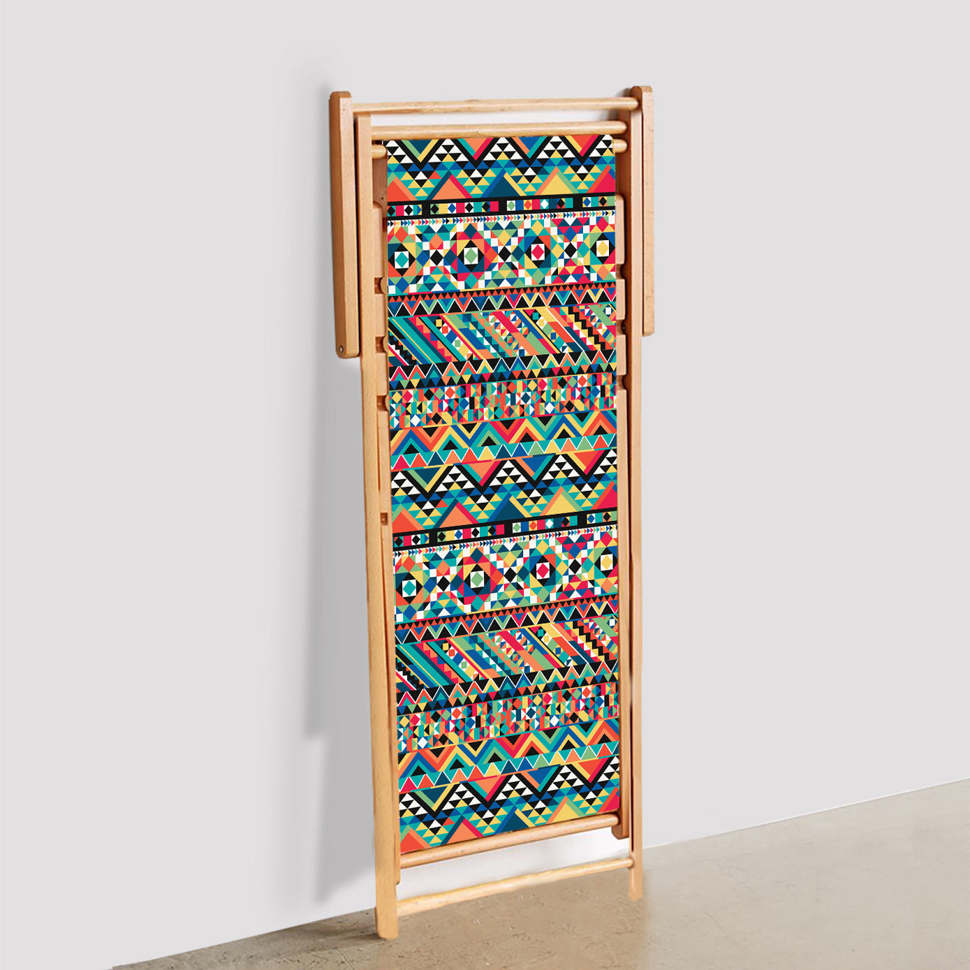 Etnik Desen Katlanabilir Şezlong - Şezlong SZ127