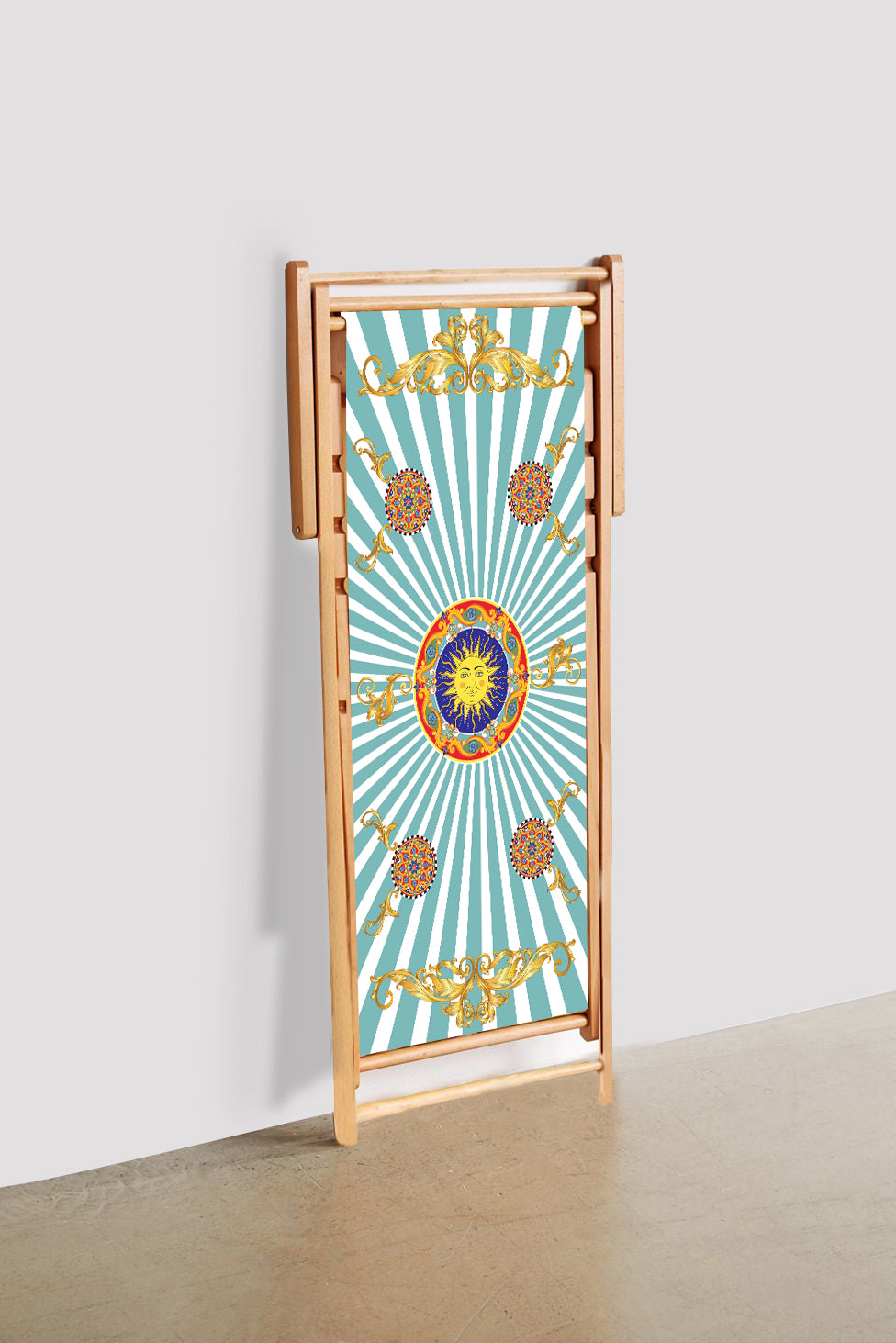 Mavi Renkli Katlanabilir Şezlong - Şezlong SZ130