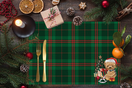 Santa Tedy Amerikan Servis 4'lü Set | Pufaloji