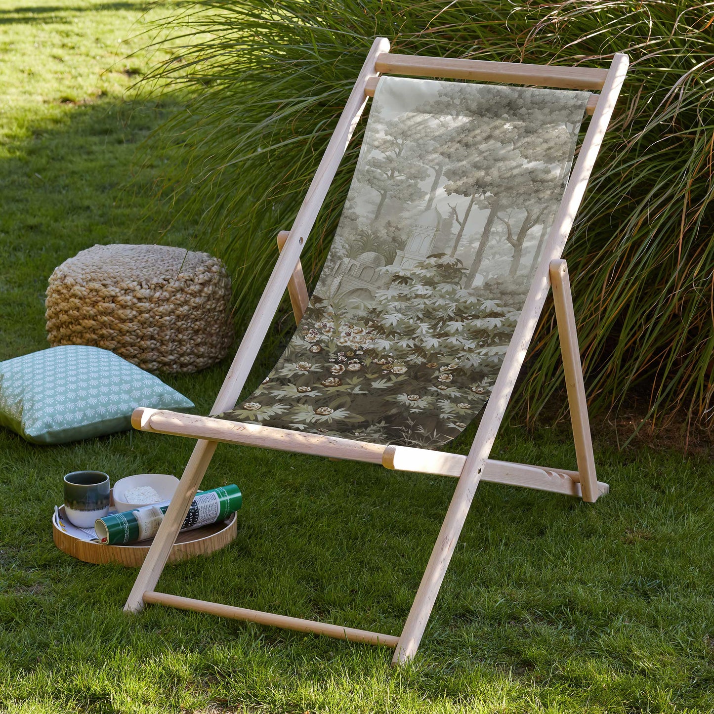 Orman Tasarımlı Şezlong - Şezlong SZ310