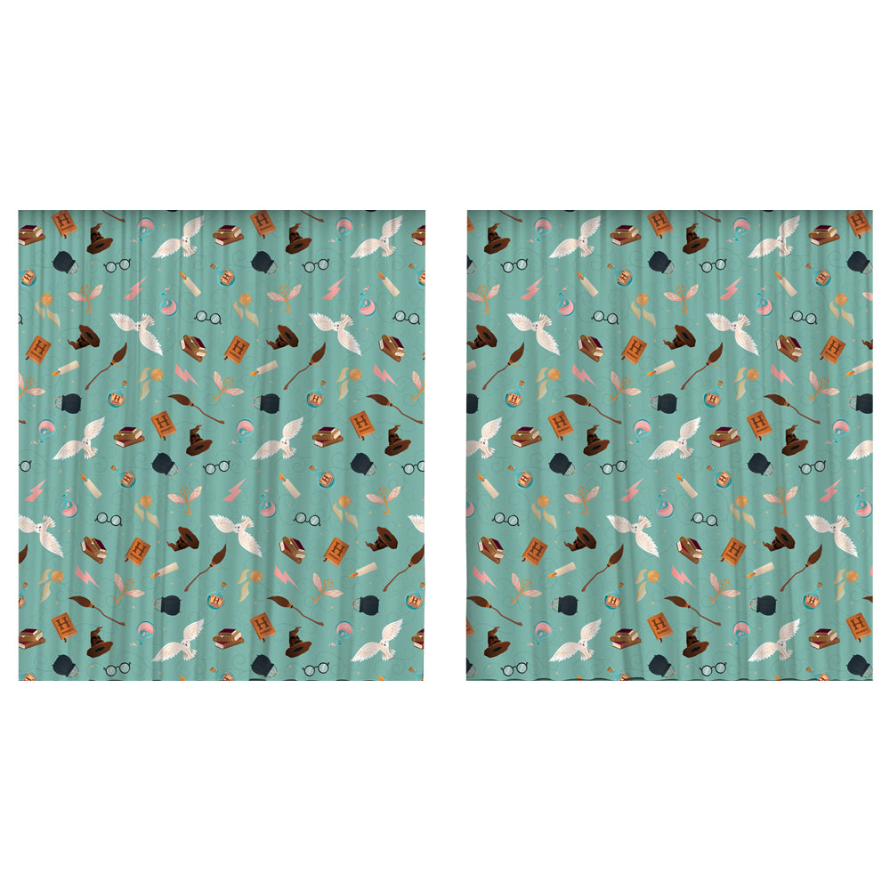 Turquoise Harry Potter Perde