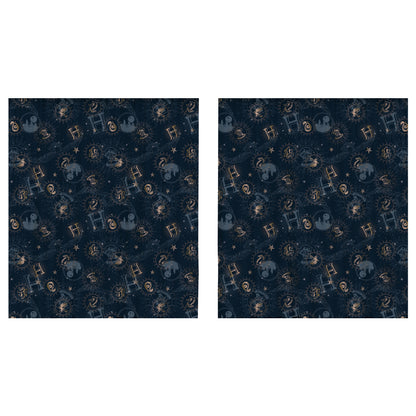 Navy Blue HP Perde
