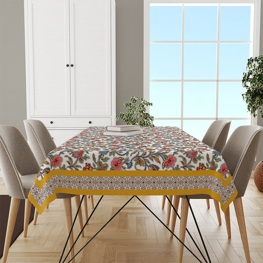 Colorful Flowers Masa Örtüsü | Pufaloji