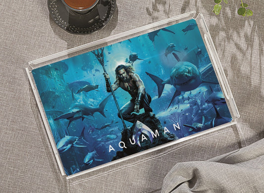 Aquaman Pleksi Tepsi | Pufaloji