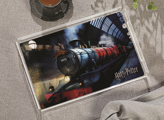 Hogwarts Express Pleksi Tepsi - 40X24CM | Pufaloji