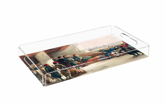 Ottoman Pleksi Tepsi | Pufaloji