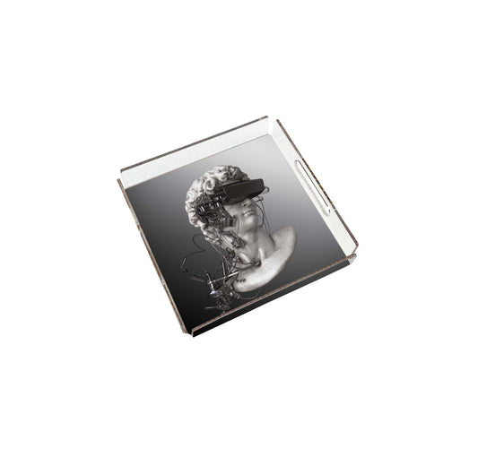 Heykel Pleksi Tepsi | Pufaloji