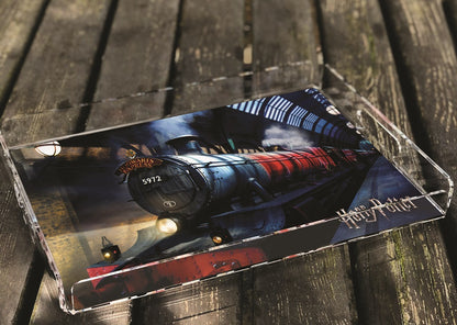 Hogwarts Express Pleksi Tepsi - 40X24CM | Pufaloji