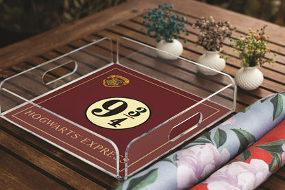 Hogwarts Express Pleksi Tepsi | Pufaloji
