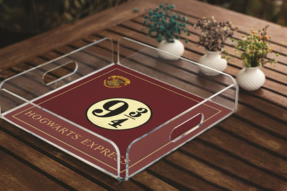 Hogwarts Express Pleksi Tepsi | Pufaloji
