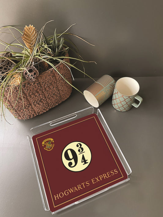 Hogwarts Express Pleksi Tepsi | Pufaloji