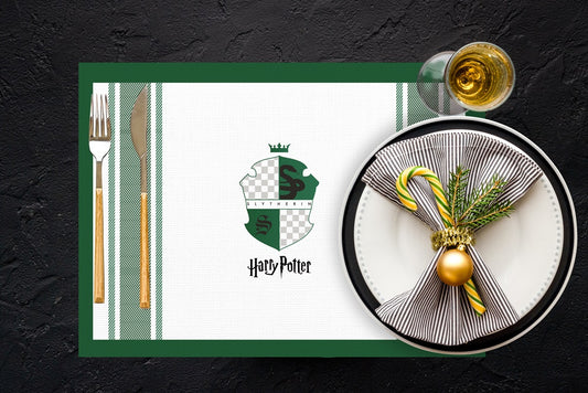 Hogwarts Houses Kumaş Amerikan Servis 4'lü Set 35X50CM | Pufaloji