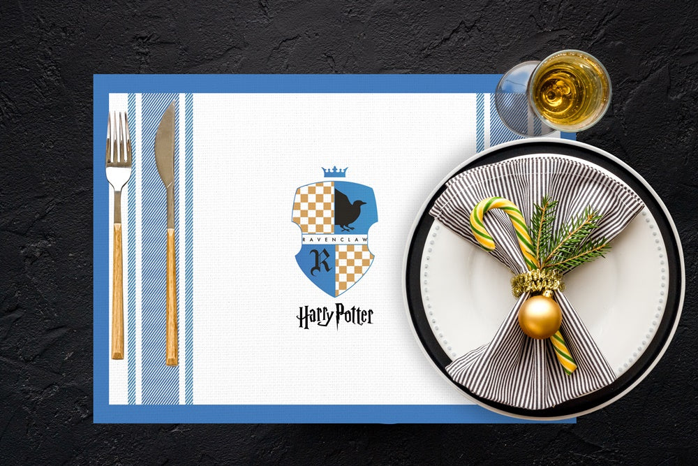 Hogwarts Houses Kumaş Amerikan Servis 4'lü Set 35X50CM | Pufaloji
