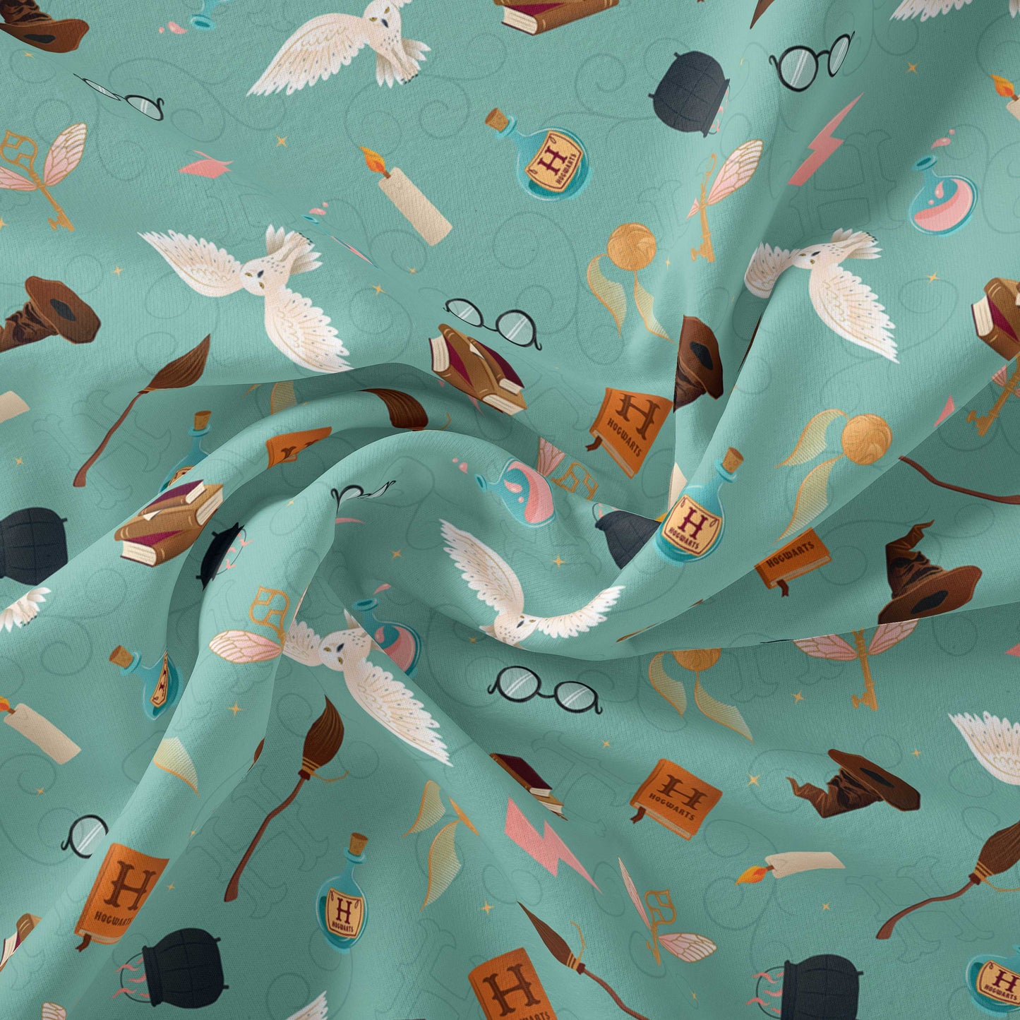 Turquoise Harry Potter Perde