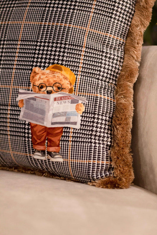 Kareli Picniker Teddy Yastık - KIRLENT K261