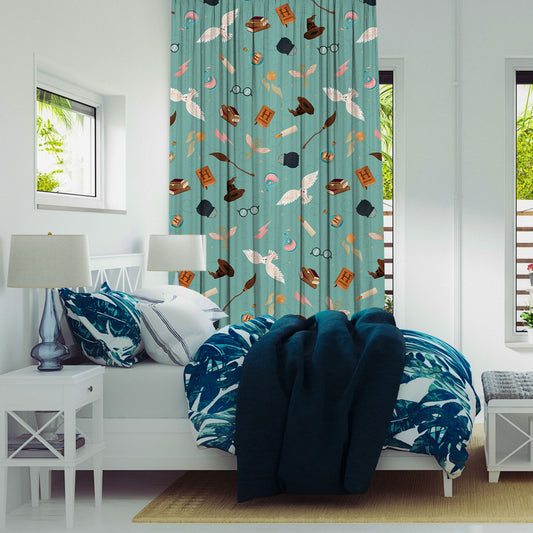 Turquoise Harry Potter Perde