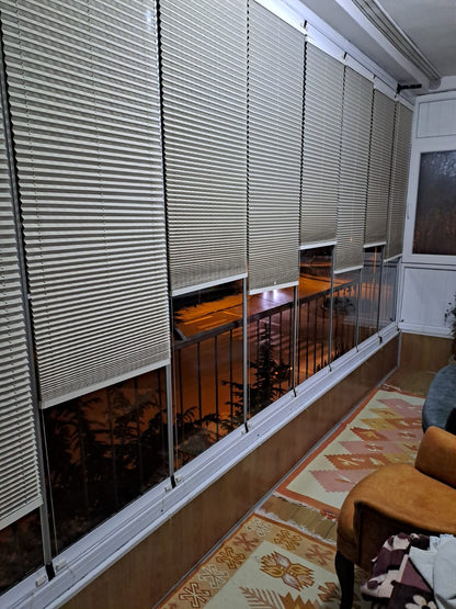 Orlenda Karartma Plise Cam Balkon Perdesi - Karartma Plise Perde