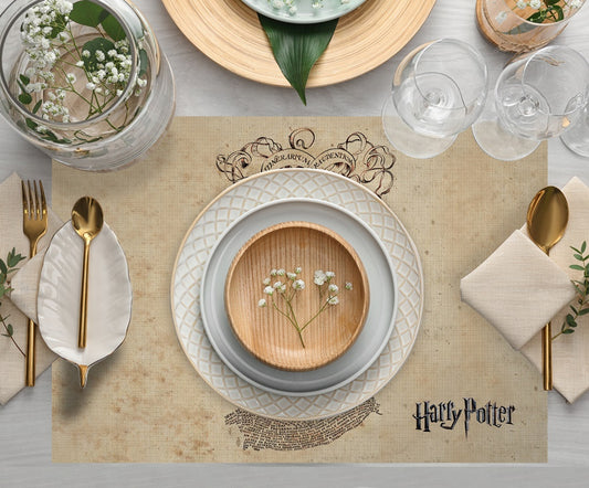 HP Marauders Map Kumaş Amerikan Servis 4'lü Set 35X50CM | Pufaloji