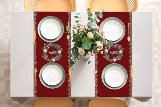 Kırmızı Çan Detaylı Runner | Pufaloji