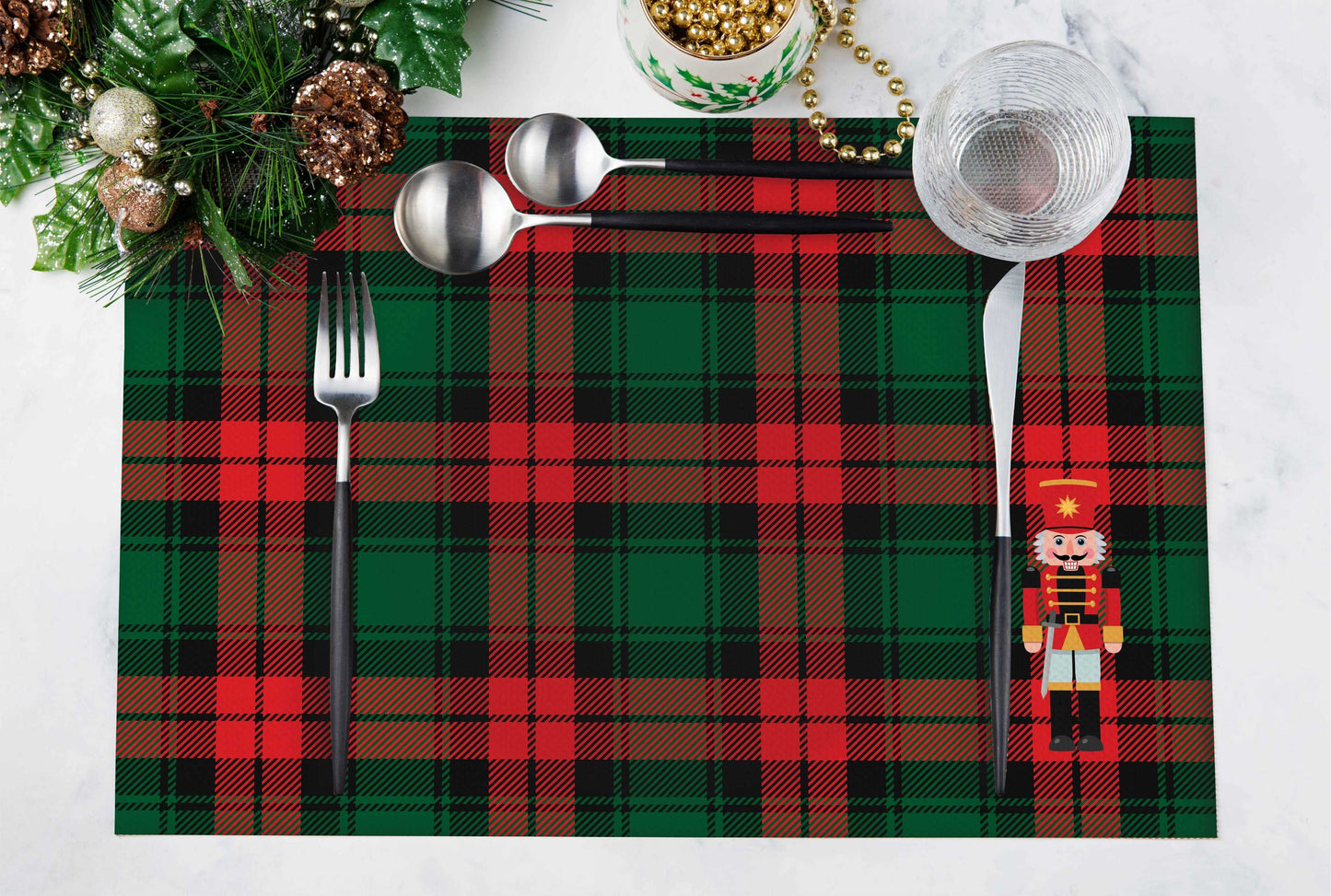 Kurşun Asker Kumaş Amerikan Servis 4'lü Set | Pufaloji