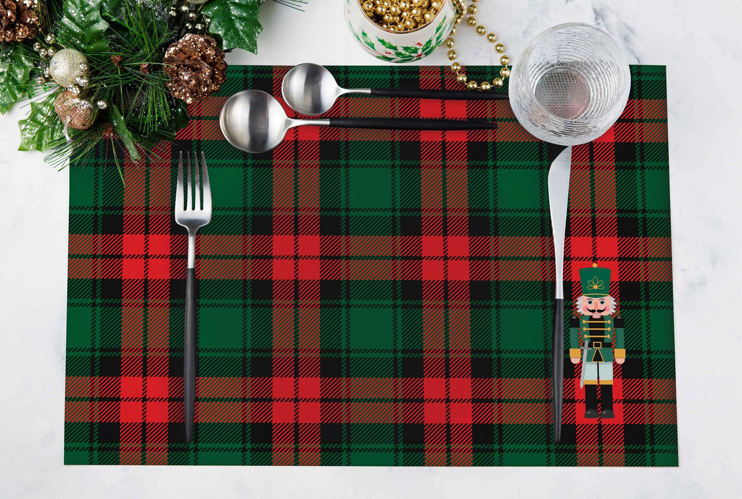 Kurşun Asker Kumaş Amerikan Servis 4'lü Set | Pufaloji